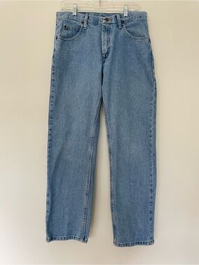 Wrangler Vintage 90s Relaxed Fit Jeans 32x30 Light Wash 100% Cotton High Rise